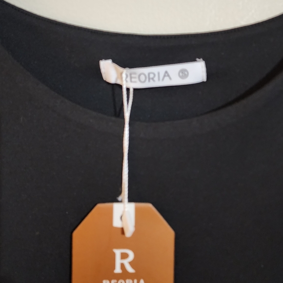 NWT Sexy Black Sleeveless Thong Bodysuit Tank Top Women's Size Small - Picture 8 of 11